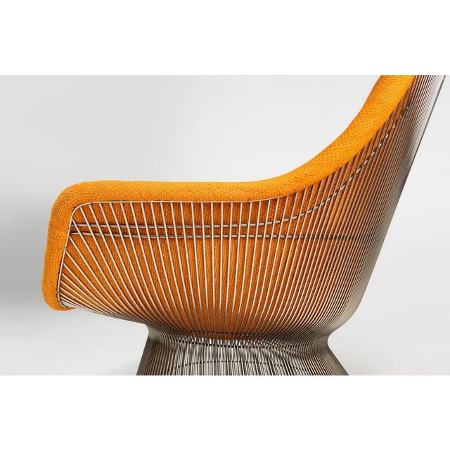Set of Model 1705 Easy Chair and Ottoman by Warren Platner for Knoll, 1966 For Sale - Image 15 of 18