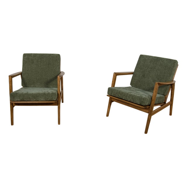Set of Model 300-139 Armchairs from Swarzędz Factory, 1960s For Sale