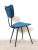 Metal Italian Upholstered Metal Chair, 1960s For Sale - Image 7 of 12