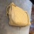 Beige 1980s Vintage Chanel Beige Lambskin Leather and Brass Shoulder Bag For Sale - Image 8 of 18