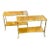 Pair of Bagues Design Bamboo Form Side Tables For Sale