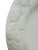 1980s Large 16” Vintage 1980s Italian White Creamware Fruit Relief Centerpiece Serving Bowl For Sale - Image 5 of 16