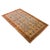 1950s Antique Persian Farahan 4X6 Rust, Blue & Ivory Handmade Area Rug #9902006 For Sale - Image 5 of 7