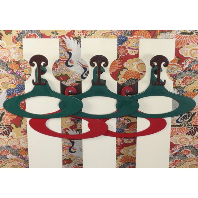 White Brown Wall Wardrobe, 1970s For Sale - Image 9 of 11