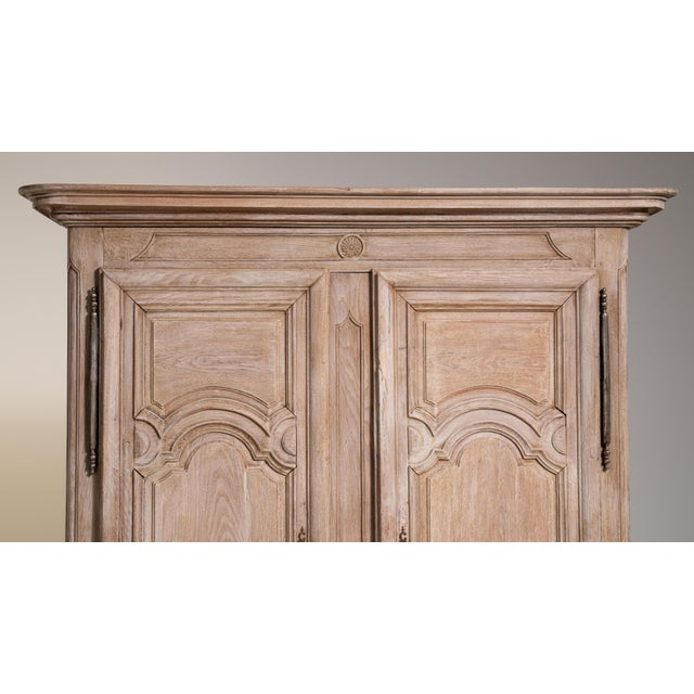 Louis XIV Oak Armoire, Baroque Style, France, Circa 1820 For Sale In Greensboro - Image 6 of 14