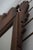 1980s Flame Mahogany Chippendale Style Wall Mirror For Sale - Image 5 of 10
