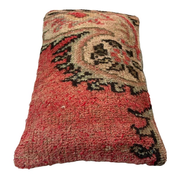 Vintage Turkish Handmade Cushion Cover For Sale - Image 10 of 11