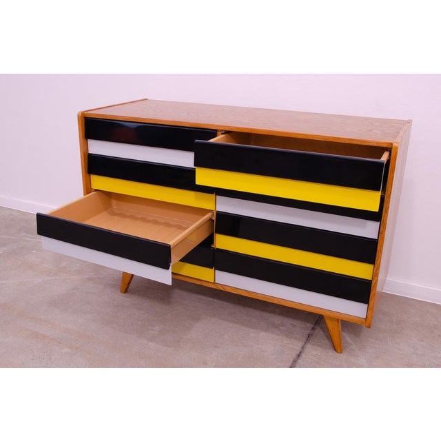 Mid-Century Chest of Drawers U-458 by Jiri Jiroutek for Interier Praha, Czechoslovakia, 1960s For Sale - Image 12 of 18