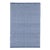 Dash & Albert by Annie Selke Diamond Denim/White Indoor/Outdoor Rug, 2'6" x 18' For Sale