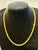 Vintage 14 Karat Yellow Gold 13 Gm, Twisted Chains with Balls in Between For Sale - Image 14 of 18