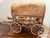 Rustic Vintage 1940s Adirondack Western Twig and Bark Handmade Covered Wagon Folk Art With Four Handcarved Wooden Horses and Two Drivers Figures For Sale - Image 3 of 12