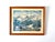 Here is a large Mount Olympus print from 1968 in a solid wood frame. Washington State Landscape. Gorgeous colors! Nice...