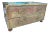Brass-Clad Campaign Coffee Table From Sarreid Ltd. Spain For Sale