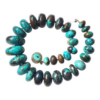 Hubei Turquoise Necklace For Sale