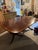 Brown Vintage Henkel Harris 2207 Mahogany Double Pedestal Dining Table For Sale - Image 8 of 14