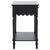 Haven Scalloped 1 Top Drawer Accent Table in Matte Black For Sale - Image 9 of 10