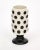 Mid-Century Modern Italian Ceramic Modernist Black and White Vases For Sale - Image 3 of 10