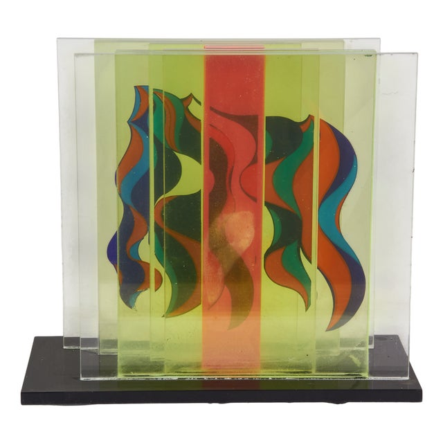 Space Age Acrylic Glass Sculpture, 1970s For Sale