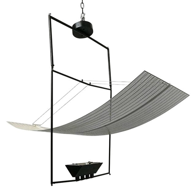 Late 20th Century "Zafiro" Ceiling Light For Sale