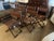 Late 20th Century Late 20th Century McGuire Organic Modern Director's Dining Chairs - A Set of Six For Sale - Image 5 of 9