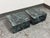 Italian Marble Waterfall Edge Square Side Tables, Pair For Sale - Image 12 of 12