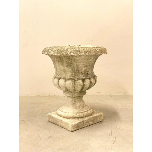 Small Concrete Vase, 1970s For Sale - Image 3 of 6