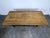 Light Oak Farmhouse Table For Sale - Image 4 of 7