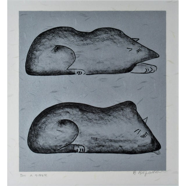 American Beniamino Bufano, Sleeping Wolves, 1970 For Sale - Image 3 of 9