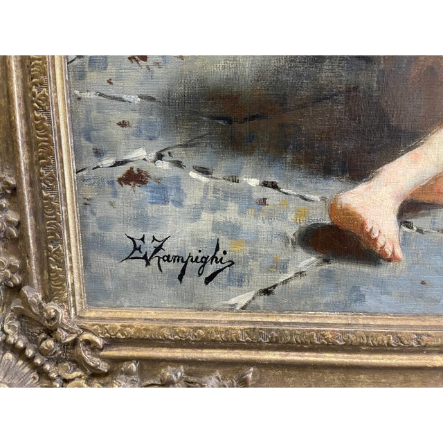 Italian Eugenio Zampighi (Italian, 1859-1944) For Sale - Image 3 of 8