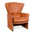 Unus Leather Chrome Armchair in Brown Cognac wirh Manual Function from FSM For Sale - Image 18 of 18