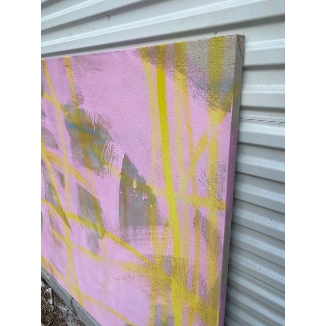 2020s Mirtha Moreno, Large Painting Titled “Palm Beach”, 2021 For Sale - Image 5 of 8