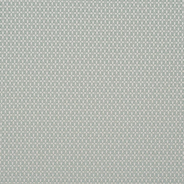 Schumacher Sample - Schumacher Adams Damask Fabric In Green For Sale - Image 4 of 4