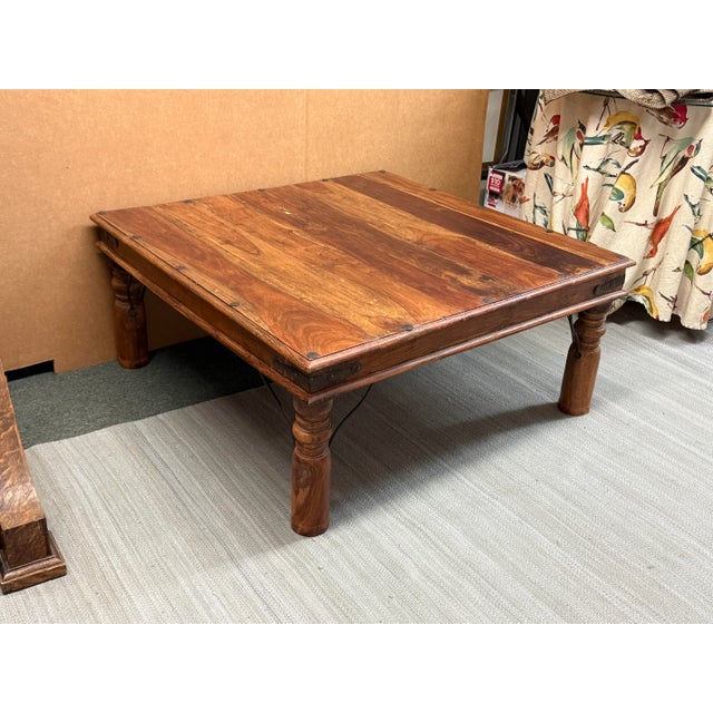 Spanish Revival Antique Spanish Revival Coffee Table For Sale - Image 3 of 12