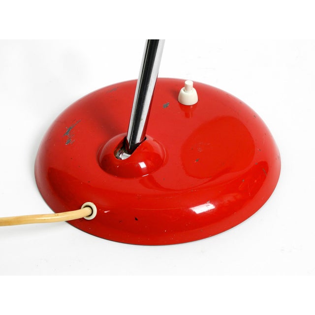 Red Metal Table Lamp Model 6786 from Kaiser Idell, 1960s For Sale - Image 17 of 18