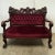 Antique Victorian Karpen Highly Carved Mahogany Parlor Set For Sale - Image 4 of 9