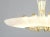 Large Mid-Century Modern Brass and Glass Pendant Light, 1960s For Sale - Image 5 of 13