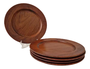 Teak Serving Dishes by Kay Bojesen, 1950s, Set of 5
