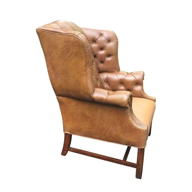 Vintage Chesterfield Chair For Sale - Image 4 of 9