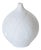 Mid Century Matte White Porcelain Botanical Vase by Ak Kaiser West Germany For Sale