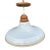 Vintage Tr-Lite Mfg. Co. Schoolhouse Pendent Light For Sale