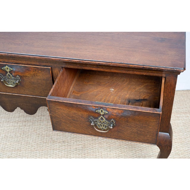 English Late 19th Century English Oak Console For Sale - Image 3 of 11