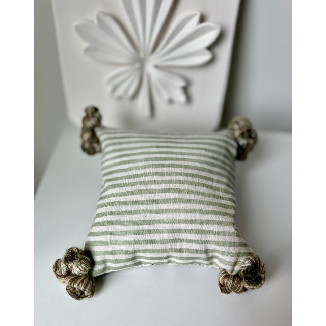 Liberty & Co, Schumacher, Chelsea Textiles, Brunschwig & Fils Lavender Filled Decorative Cushions - Set of 3 For Sale - Image 12 of 12