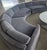 Contemporary Restoration Hardware Round Sectional Sofas- Set of 2 For Sale - Image 3 of 8