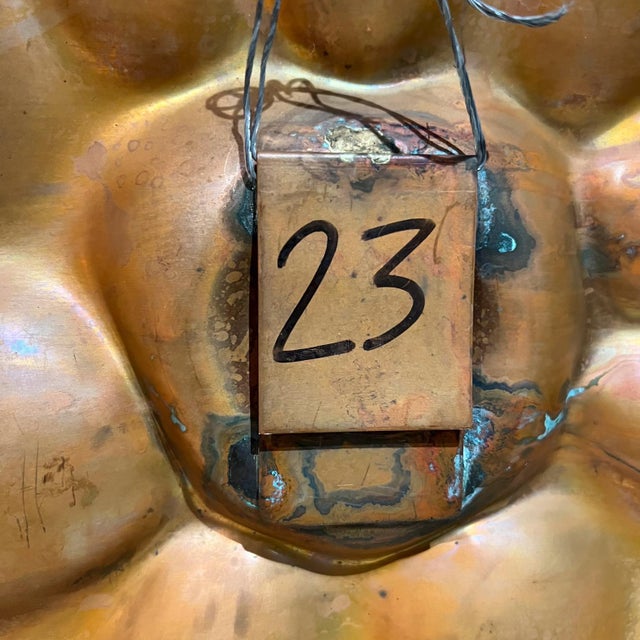 Mid-Century Modern 1964 Ellamarie and Jackson Woolley Copper Sculpture Modernist Art Mid-Century For Sale - Image 3 of 13