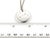 Mid 20th Century Tiffany & Co Etoile Diamonds 18k White Gold Disc Pendant 24" Long For Sale In Miami - Image 6 of 6