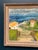 Mid-Century Modern Coastal Landscape with House, 1950s, Oil Painting on Panel, Framed For Sale - Image 3 of 18