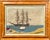 Nautical British Sailor's Woolwork of Royal Navy Ship in Bay With House For Sale - Image 3 of 8
