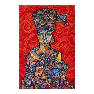 Alexander Arshansky, "Stepmother Nature" Abstract/Cubist Piece For Sale