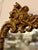 French Antique French Scrolled Gilt Mirror For Sale - Image 3 of 11