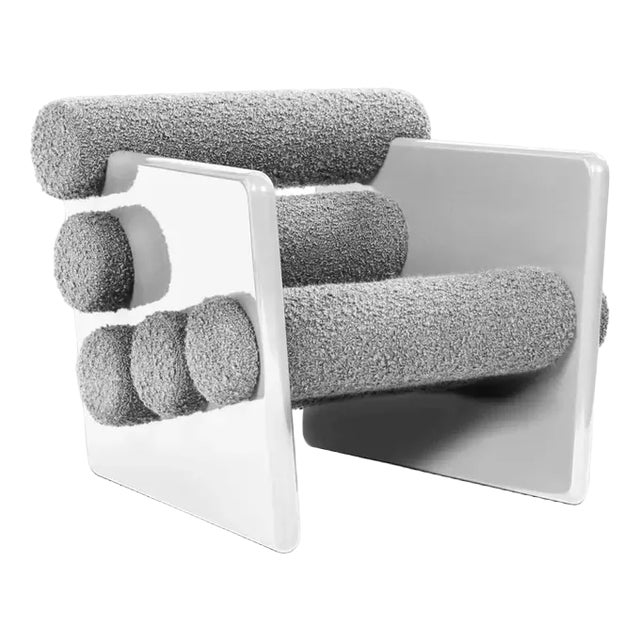 Charles Cormo Zinc Armchair by Royal Stranger For Sale